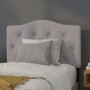English Elm Cambridge Tufted Upholstered Full Size Headboard for Stylish Bedroom Makeover & Comfortable Living Light Gray In Stock. Usually ships in 24 - 48 business hours HG-HB1708-T-LG-GG