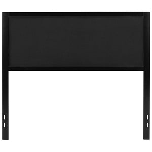 English Elm Melbourne Upholstered Full Size Headboard with Sleek Metal Frame and Contemporary Design Features Black In Stock. Usually ships in 24 - 48 business hours HG-HB1717-F-BK-GG