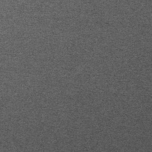 English Elm Melbourne Upholstered Full Size Headboard with Sleek Metal Frame and Contemporary Design Features Dark Gray HG-HB1717-K-DG-GG