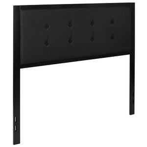 English Elm Bristol Metal Tufted Upholstered Full-Size Headboard - Elegant Design for Timeless Bedroom Style Black In Stock. Usually ships in 24 - 48 business hours HG-HB1725-F-BK-GG