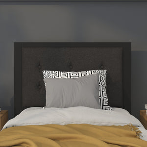English Elm Bristol Metal Tufted Upholstered Full-Size Headboard - Elegant Design for Timeless Bedroom Style Black In Stock. Usually ships in 24 - 48 business hours HG-HB1725-T-BK-GG