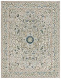 Safavieh Heritage 227 Hand Tufted  Rug Green / Ivory 8' x 10'