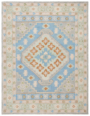 Safavieh Heritage 231 Hand Tufted  Rug Green / Ivory 8' x 10'