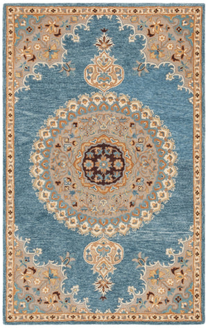 Heritage Hand Tufted Rug in Luxurious Wool and Cotton Blend – Elegant Home Decor from India