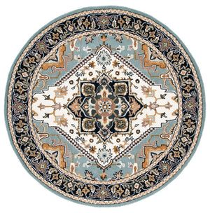 Safavieh Heritage 625 Hand Tufted  Rug Grey / Green 10' x 10' Square