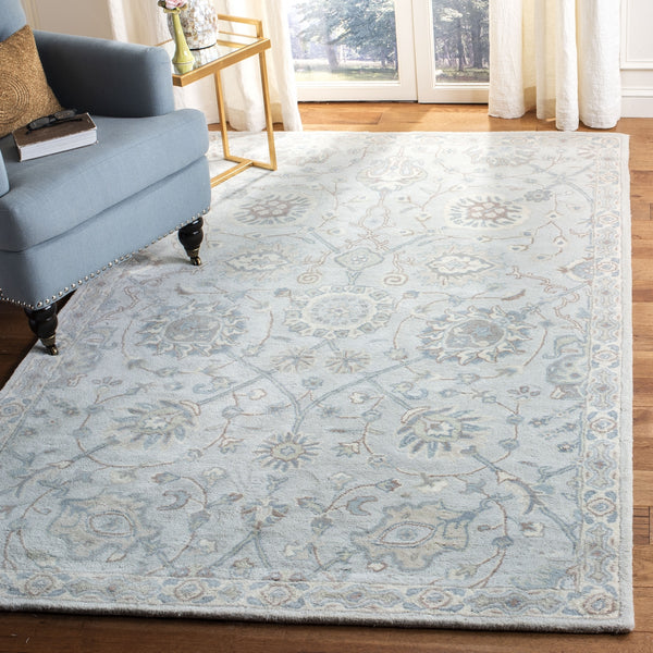 Heritage Hand Tufted Wool Rug from India - Luxurious Design for Elegant Home Décor and Comfort