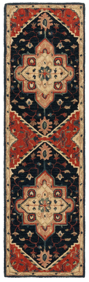 Safavieh Heritage 929 HG929 Hand Tufted Traditional Rug Navy / Red HG929N-8