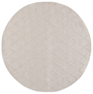 Safavieh Highland Light Beige Ivory Geometric Area Rug — Low-Pile Turkish Power-Loomed, Durable & Stain-Resistant 5'-3" x 7'-6" HGL950B-5