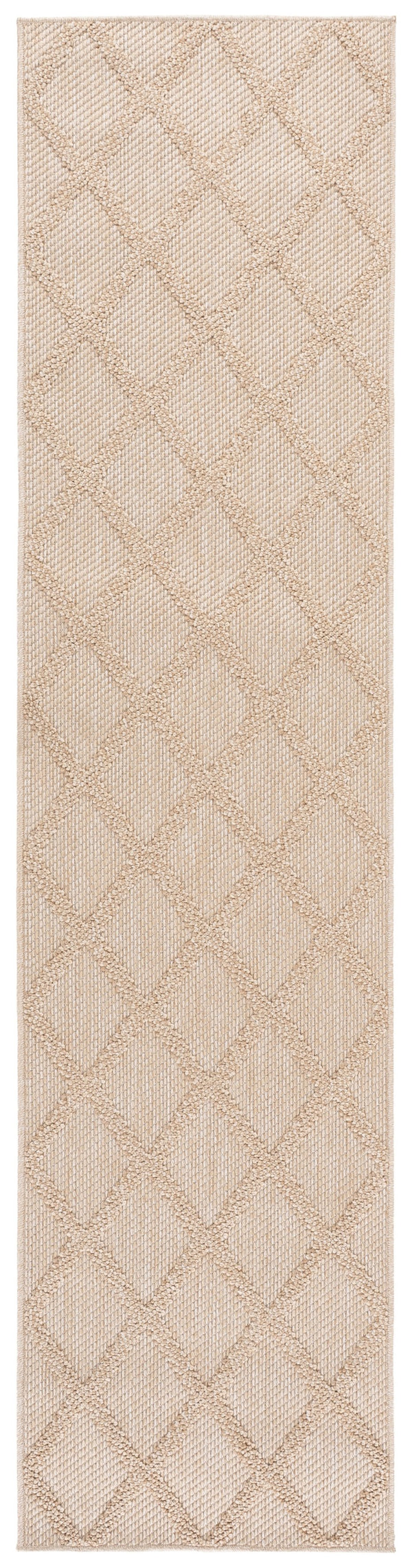 Safavieh Highland Power-Loomed Turkish Rug In Gold & Ivory Geometric Design — Durable Low-Pile, Easy Care 4'-0" x 6'-0" HGL950D-4