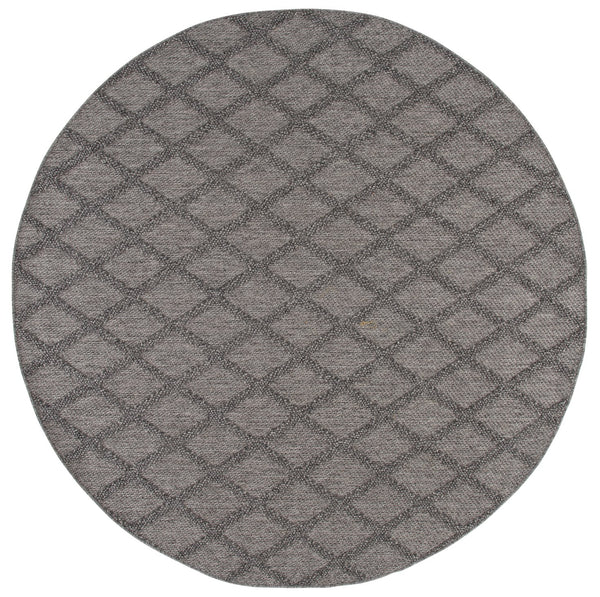 Safavieh Highland Charcoal & Grey Geometric Runner Rug — Low-Profile, Durable Power-Loomed Turkish Design For Hallways 2'-2" x 9'-0" HGL950H-29