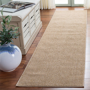 Safavieh Highland Rug In Gold And Ivory — Power-Loomed Turkish Square Area Rug With Low-Profile Durability And Texture 6'-7" x 6'-7" HGLP900D-7SQ