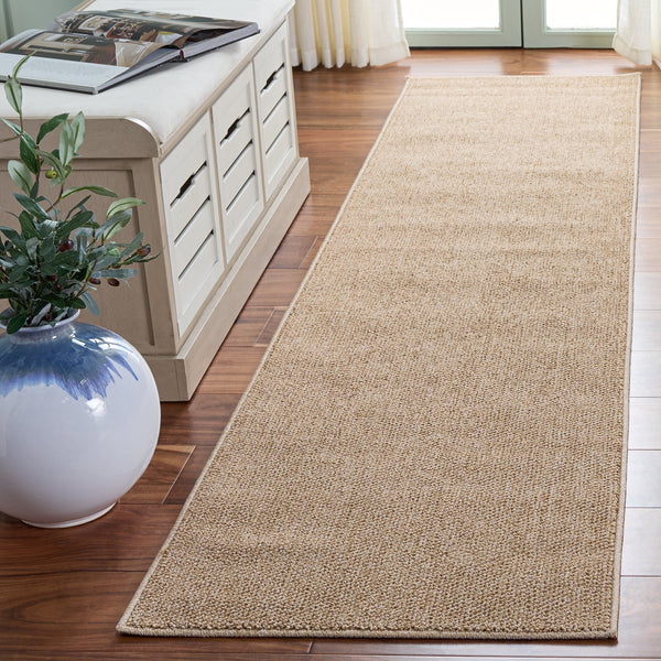 Safavieh Highland Rug In Gold And Ivory — Power-Loomed Turkish Square Area Rug With Low-Profile Durability And Texture 6'-7" x 6'-7" HGLP900D-7SQ