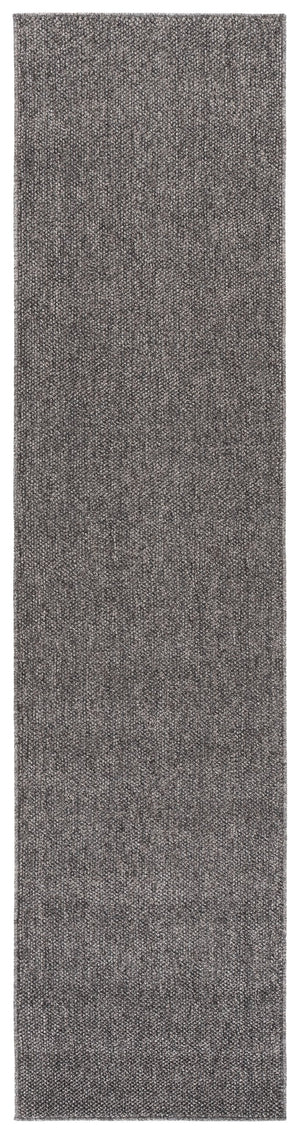 Safavieh Highland Power-Loomed Charcoal And Grey Area Rug — Low-Profile Modern Texture, Durable, Stain-Resistant 6'-7" x 6'-7" HGLP900H-7SQ