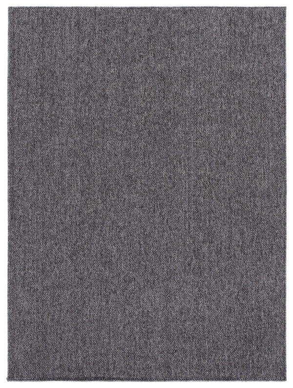 Safavieh Highland Power-Loomed Charcoal And Grey Area Rug — Low-Profile Modern Texture, Durable, Stain-Resistant 6'-7" x 6'-7" HGLP900H-7SQ