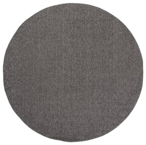 Safavieh Highland Power-Loomed Charcoal And Grey Area Rug — Low-Profile Modern Texture, Durable, Stain-Resistant 6'-7" x 6'-7" HGLP900H-7SQ