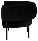 Nuevo Reina Occasional Chair Black HGMV387