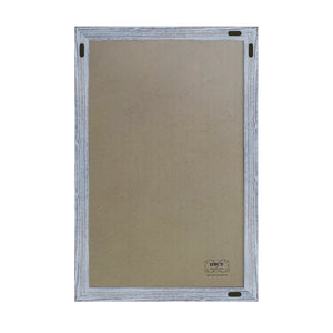 English Elm Canterbury Rustic Wall-Mount Magnetic Chalkboard Sign - Versatile Memo Board for Home & Business Blue 24"W x 0.75"D x 36"H HGWA-1GD-CRE8-072315-GG