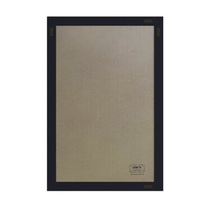 English Elm Canterbury Rustic Wall-Mount Magnetic Chalkboard Sign - Versatile Memo Board for Home & Business Black 24"W x 0.75"D x 36"H HGWA-4GD-CRE8-172315-GG