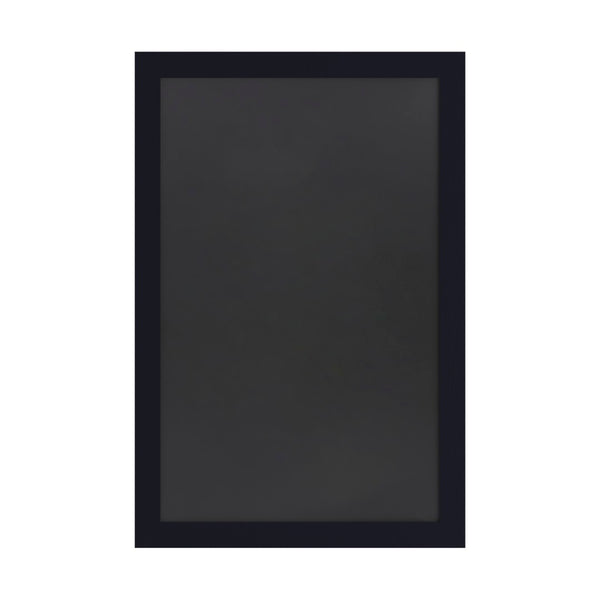 English Elm Canterbury Rustic Wall-Mount Magnetic Chalkboard Sign - Versatile Memo Board for Home & Business Black 24"W x 0.75"D x 36"H HGWA-4GD-CRE8-172315-GG