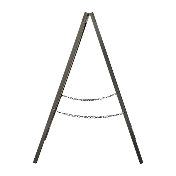 English Elm Canterbury Vintage Wooden A-Frame Magnetic Chalkboard Sign, Double-Sided Display for Events & Promotions Black 30"H x 20"W HGWA-CB-3020-BLK-GG