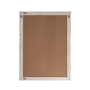 English Elm Canterbury Rustic Wall-Mount Magnetic Chalkboard Sign - Versatile Memo Board for Home & Business White Washed 32"W x 46"L HGWA-CHK32X46-WHTWSH-GG