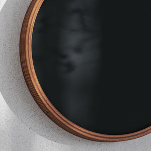 English Elm Canterbury 12" Round Wall-Mounted Magnetic Chalkboards Set of 2 in Rustic Pine for Home & Business Use HGWA-CHKCIRCLE12-2PK-BRN-GG