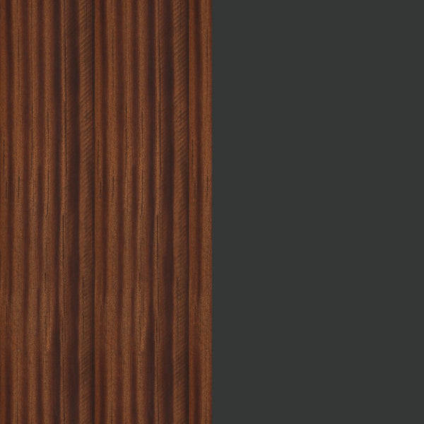 English Elm Canterbury Round Wall-Mounted Magnetic Chalkboard with Eraser and Chalk for Home or Business Use Rustic 18" HGWA-CHKCIRCLE18-BRN-GG