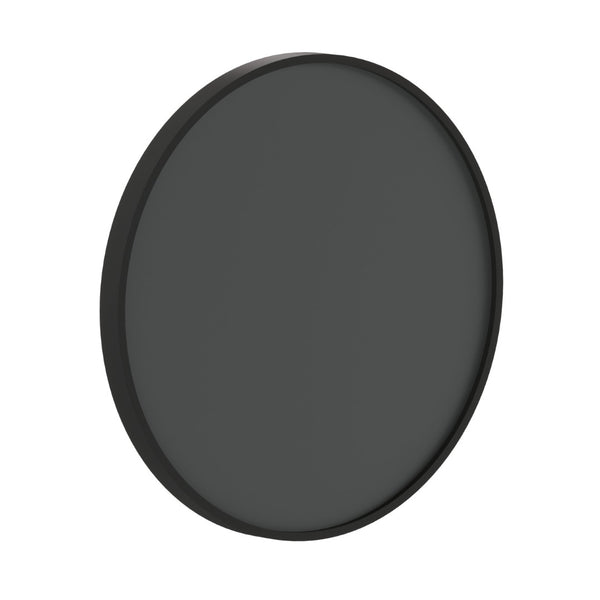 English Elm Canterbury Round Wall-Mounted Magnetic Chalkboard with Eraser and Chalk for Home or Business Use Black 24" HGWA-CHKCIRCLE24-BLK-GG