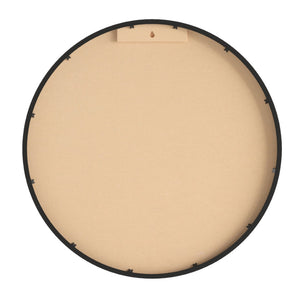 English Elm Canterbury Round Wall-Mounted Magnetic Chalkboard with Eraser and Chalk for Home or Business Use Black 24" HGWA-CHKCIRCLE24-BLK-GG