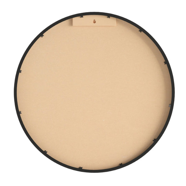 English Elm Canterbury Round Wall-Mounted Magnetic Chalkboard with Eraser and Chalk for Home or Business Use Black 24" HGWA-CHKCIRCLE24-BLK-GG