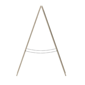 English Elm Canterbury Vintage Wooden A-Frame Magnetic Chalkboard Sign, Double-Sided Display for Events & Promotions Weathered Brown 40"H x 20"W HGWA-GDI-CRE8-472315-GG