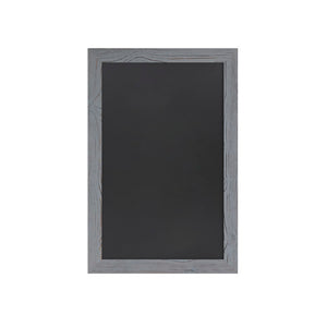 English Elm Canterbury Rustic Wall-Mount Magnetic Chalkboard Sign - Versatile Memo Board for Home & Business Grey 20"W x 0.75"D x 30"H HGWA-GDI-CRE8-552315-GG