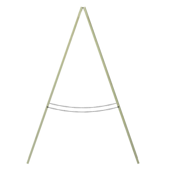 English Elm Canterbury Vintage Wooden A-Frame Magnetic Chalkboard Sign, Double-Sided Display for Events & Promotions Rustic Green 40"H x 20"W HGWA-GDI-CRE8-554315-GG