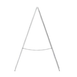 English Elm Canterbury Vintage Wooden A-Frame Magnetic Chalkboard Sign, Double-Sided Display for Events & Promotions White Wash 40"H x 20"W HGWA-GDIS-CRE8-342315-GG