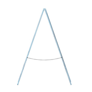 English Elm Canterbury Vintage Wooden A-Frame Magnetic Chalkboard Sign, Double-Sided Display for Events & Promotions Robin Blue 40"H x 20"W HGWA-GDIS-CRE8-542315-GG
