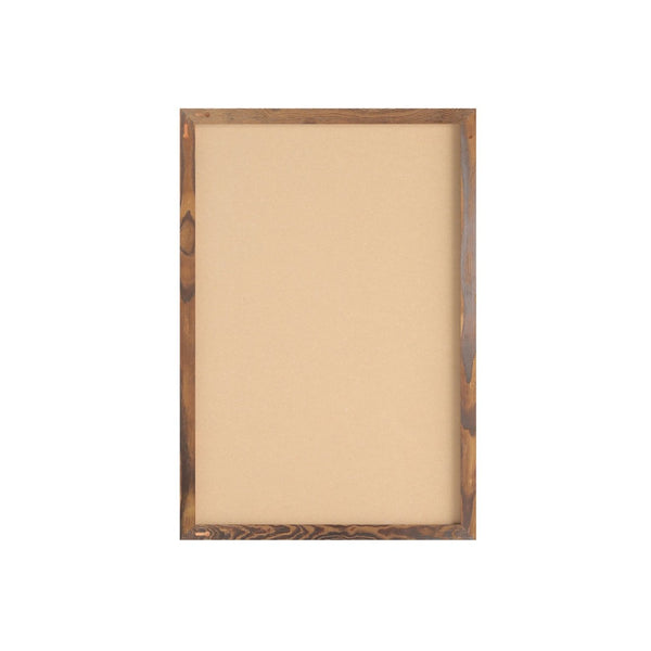 English Elm Bristol Rustic Wall Mount White Board with Accessories for Home, School, or Office Organization Torched Brown 20"W x 30"H HGWA-WHITE-20X30-BRN-GG