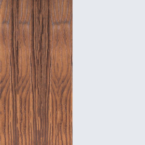 English Elm Bristol Rustic Wall Mount White Board with Accessories for Home, School, or Office Organization Torched Brown 24"W x 36"H HGWA-WHITE-24X36-BRN-GG