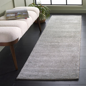 Safavieh Himalaya Hand-tufted Area Rug: Luxurious Indian Craftsmanship To Enrich Your Living Space Elegantly Grey 65% Viscose,35% Wool Pile Him152f-4sq