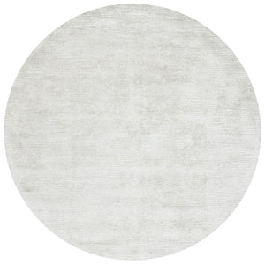 Safavieh Himalaya Hand-tufted Area Rug: Luxurious Indian Craftsmanship To Enrich Your Living Space Elegantly Grey 65% Viscose,35% Wool Pile Him152f-4sq