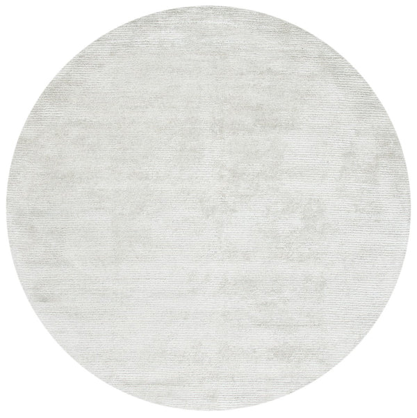 Safavieh Himalaya Hand-tufted Area Rug: Luxurious Indian Craftsmanship To Enrich Your Living Space Elegantly Grey 65% Viscose,35% Wool Pile Him152f-4sq