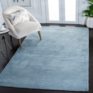 Safavieh Himalaya Hand-tufted Area Rug: Luxurious Indian Craftsmanship To Enrich Your Living Space Elegantly Blue 65% Viscose,35% Wool Pile Him152m-210