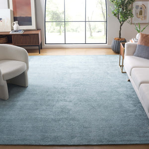 Safavieh Himalaya Hand-tufted Area Rug: Luxurious Indian Craftsmanship To Enrich Your Living Space Elegantly Blue 65% Viscose,35% Wool Pile Him152m-210