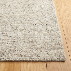 Safavieh Himalaya 351 Hand Tufted Contemporary Rug Beige / Light Grey 6' x 6' Round