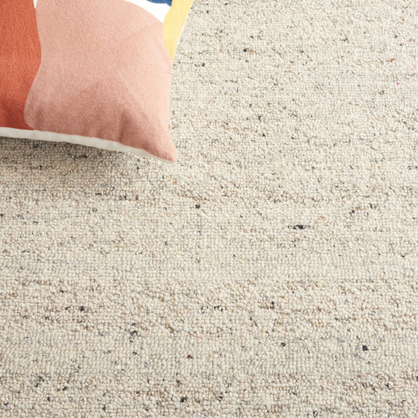 Safavieh Himalaya 351 Hand Tufted Contemporary Rug Beige / Light Grey 6' x 6' Round
