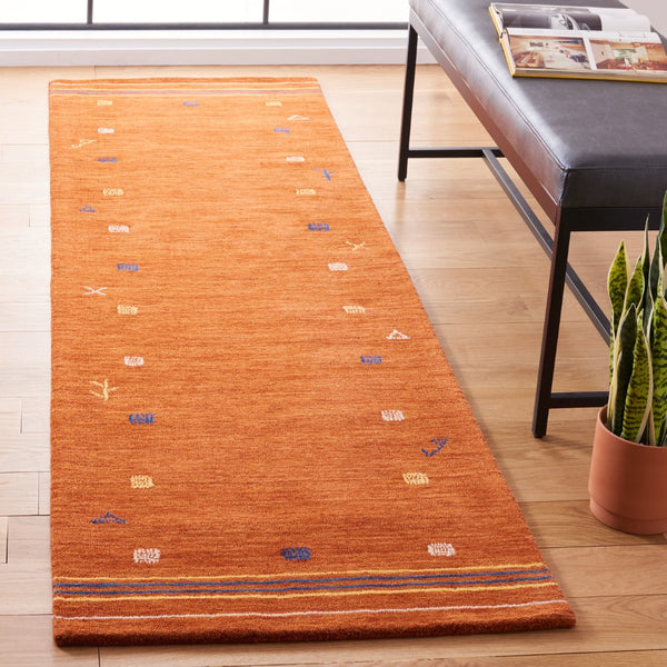 Safavieh Himalaya 563 Hand Loomed Contemporary Rug Rust HIM563P-2