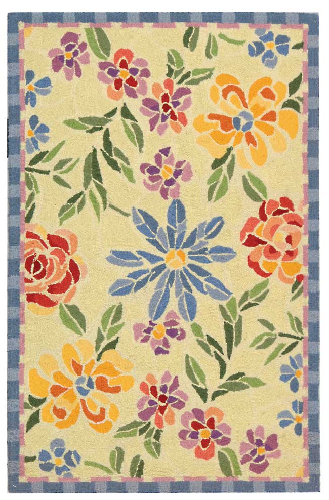 Safavieh Hk211 Hand Hooked  Rug Beige HK211A-24