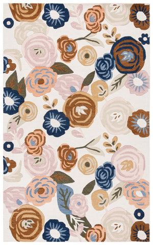 Safavieh Chelsea Hooked Rug 213 HK213 Tufted Floral Rug Ivory / Pink HK213A-6