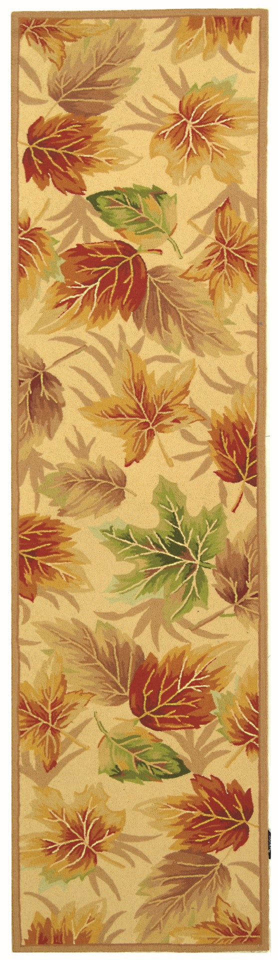 Safavieh Chelsea Hooked Rug  218a   Ivory Ivory Wool Pile Hk218a-2