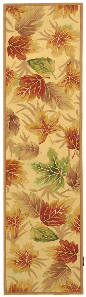 Safavieh Chelsea Hooked Rug  218a   Ivory Ivory Wool Pile Hk218a-2