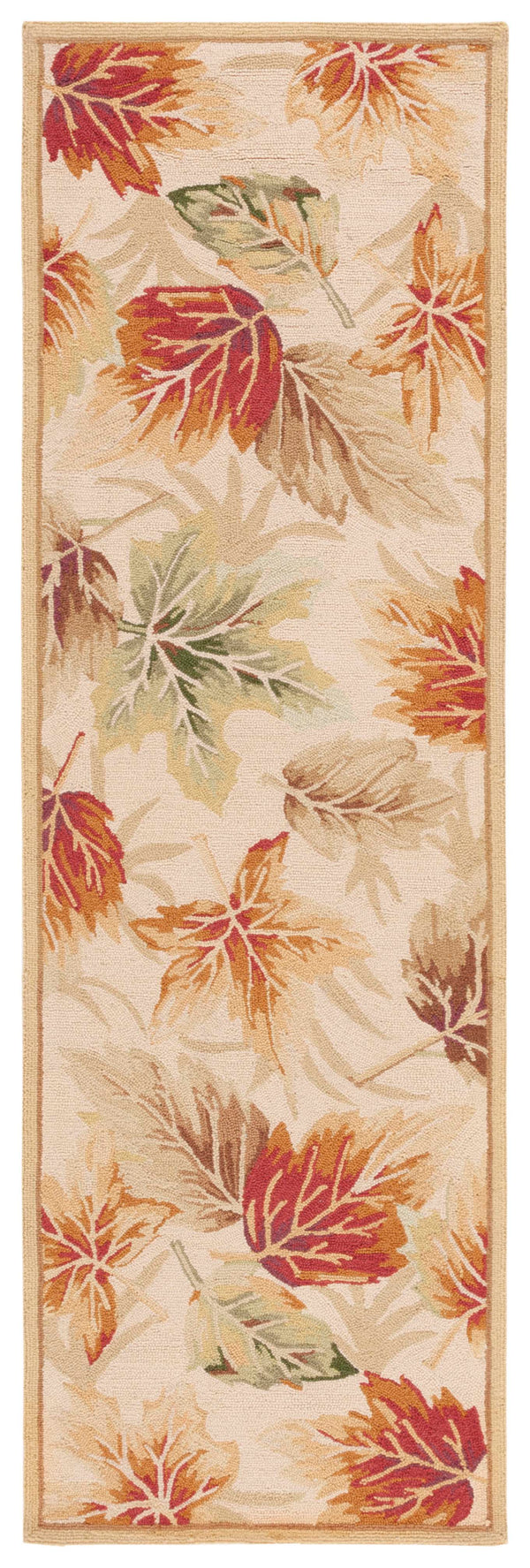 Safavieh Chelsea Hooked Rug  218a   Ivory Ivory Wool Pile Hk218a-2